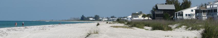 beach vacation rentals on Don Pedro Island beach