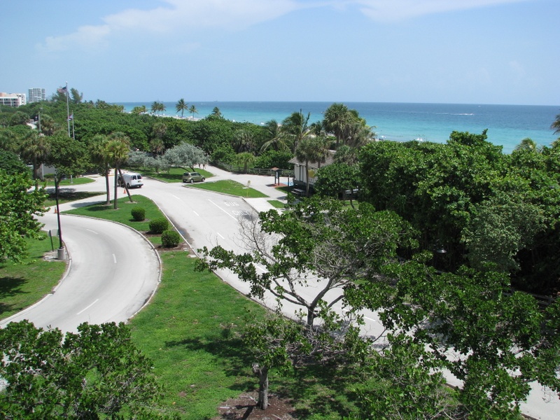 North Beach Park, view from the observation tower.