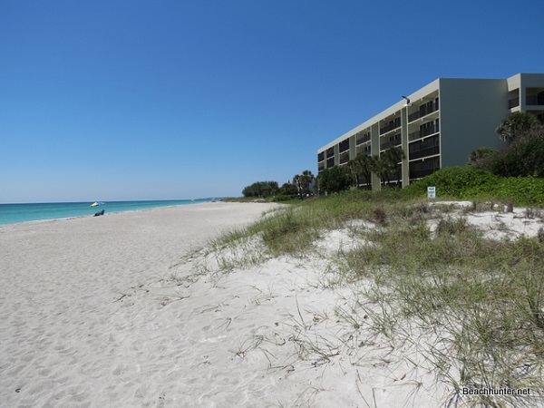 Typical Longboat Key beachfront condominium.