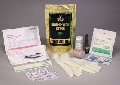 Man-of-War sting first aid kit from Ocean Care Solutions