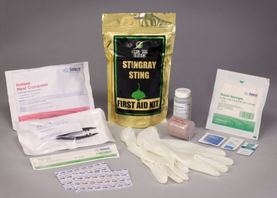 Stingray injury first-aid kit