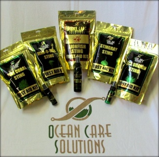 marine sting first aid kits from Ocean Care Solutions