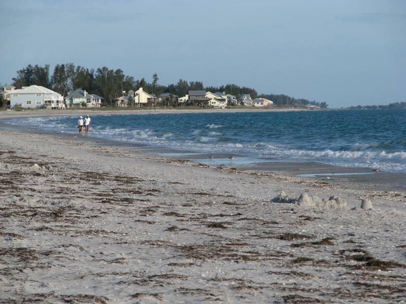 View of Don Pedro Island from Palm Island, Florida.
