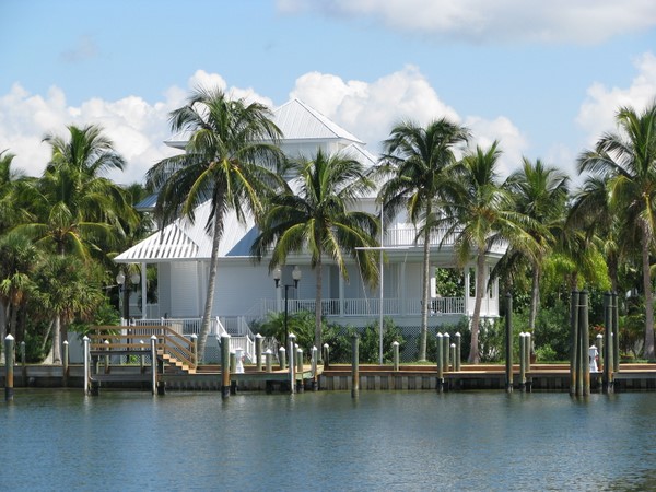 Useppa Island waterfront house.