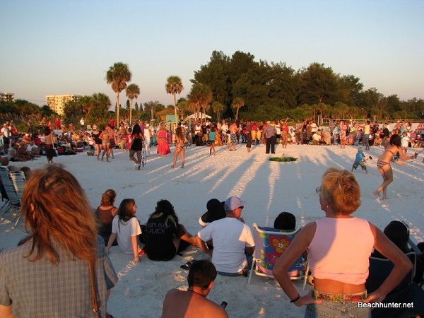 Siesta Key Drum Circle, Sarasota, Florida