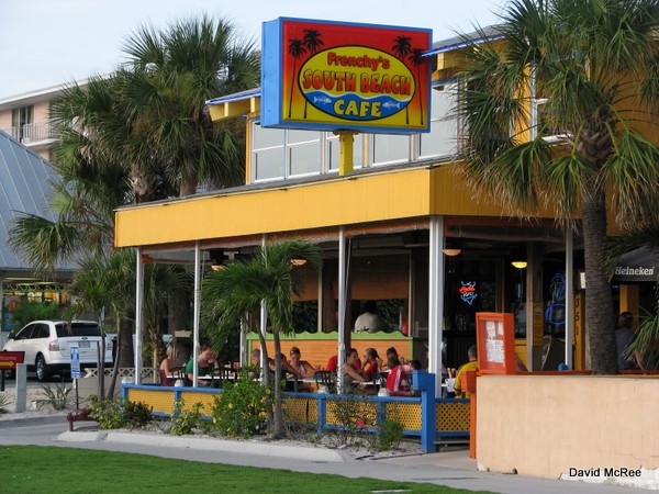 Beachfront restaurant on Clearwater Beach