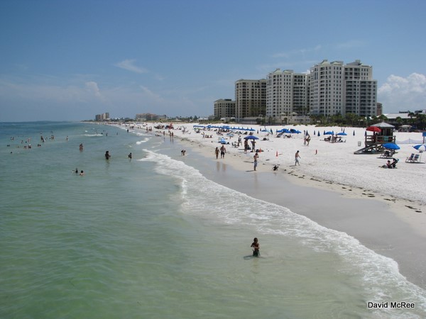 Clearwater Beach from Pier 60