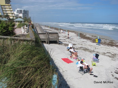 Frank Rendon Park beach, Daytona Beach, Florida