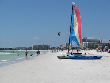 crescent beach, siesta key, florida
