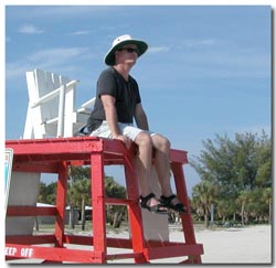 Beachhunter wearing his Tilley T2 on Fort Desoto Beach.jpg