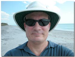 beachhunter wearing his first Tilley Hat.jpg